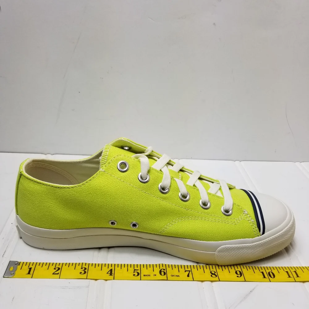 Keds Sneakers Men’s 10 Wild Lime Neon Canvas NIB Retro Streetwear
